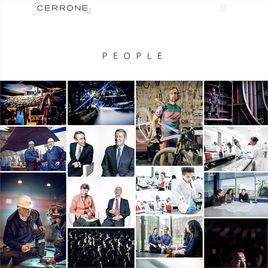 Cerrone Photography Website Design