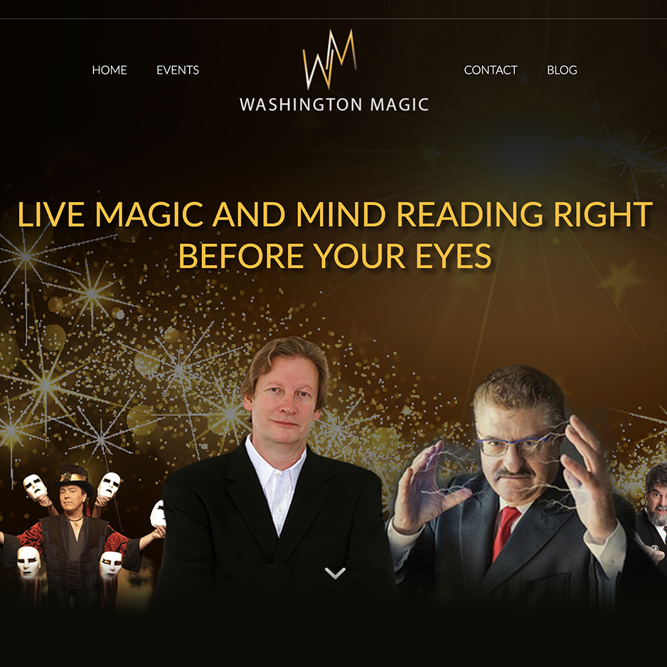 Washington Magic Website Development
