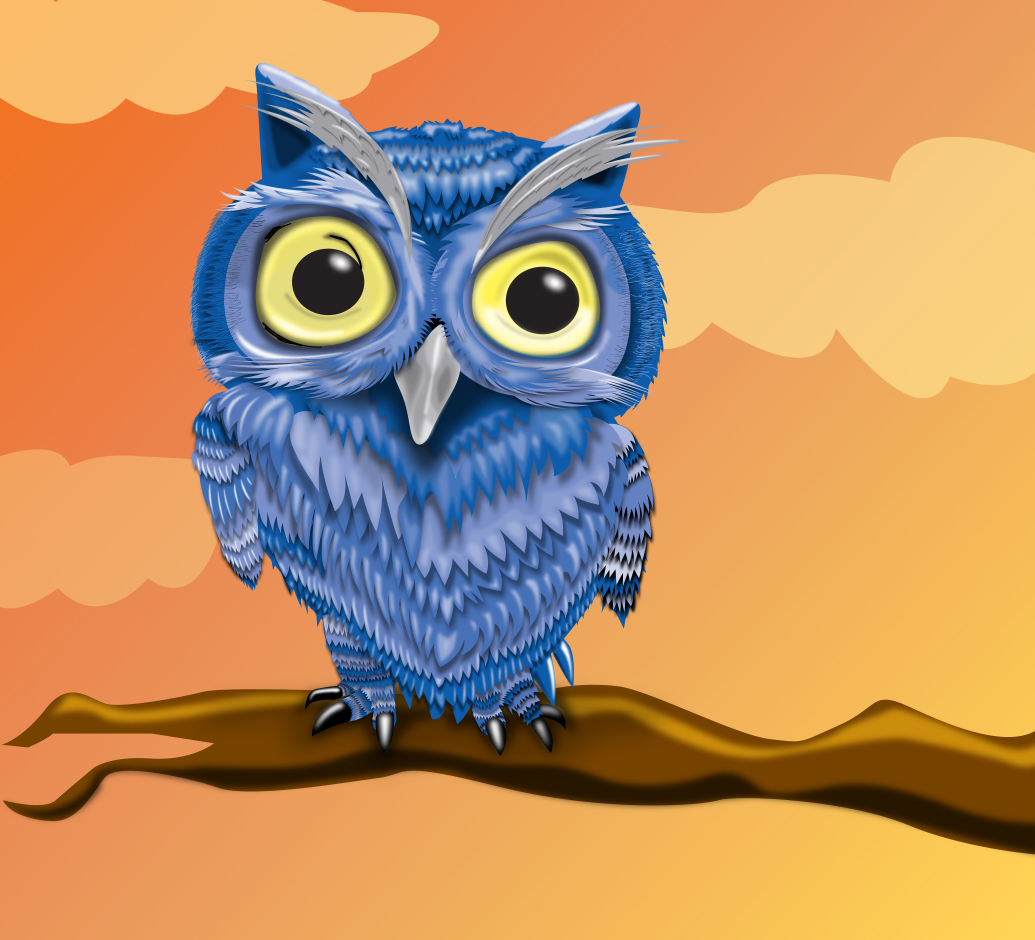 Owl Illustration Adboe Illustrator Vector Illustration