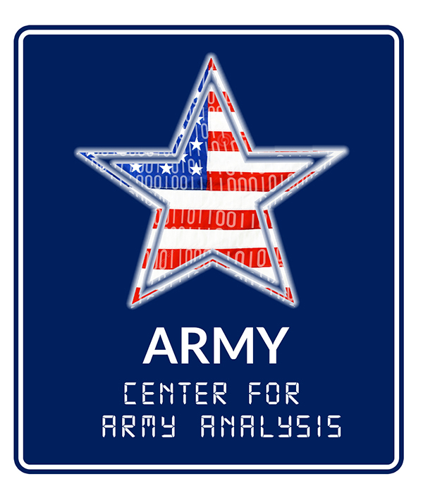 MORS Center for Army Analysis Sponsor Photoshop Logo Design